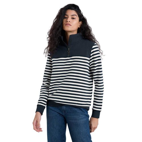 Seasalt Cornwall Navigation Sweatshirt Mini Cornish Maritime Chalk